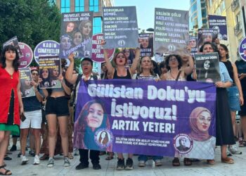 İstanbul’da Gülistan Doku İçin Eylem