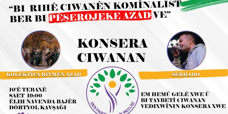 Êlih’te Gençlik Konseri Düzenlenecek