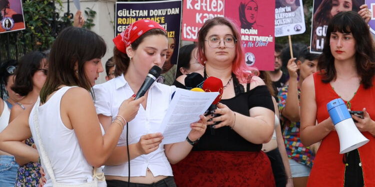 İstanbul’da Gülistan Doku İçin Eylem